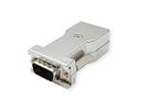 ROLINE DB9 male-RJ45 female 8P/8C 8 aders., zilver