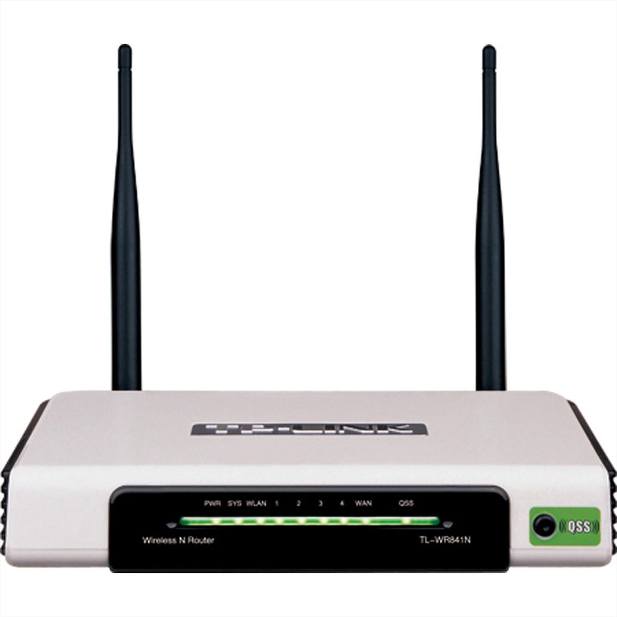 TP-LINK TL-WR841N draadloze N-router, 2 vaste antennes