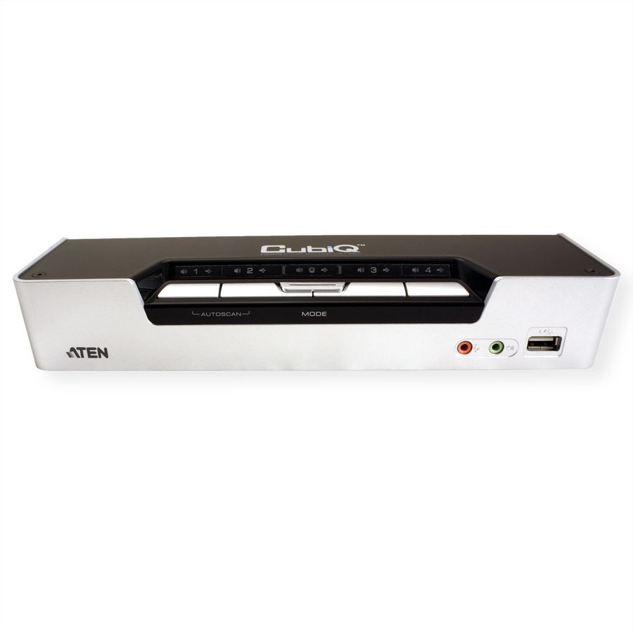 ATEN CS1794 KVM Switch HDMI, USB, Audio, USB-Hub, 4 Ports
