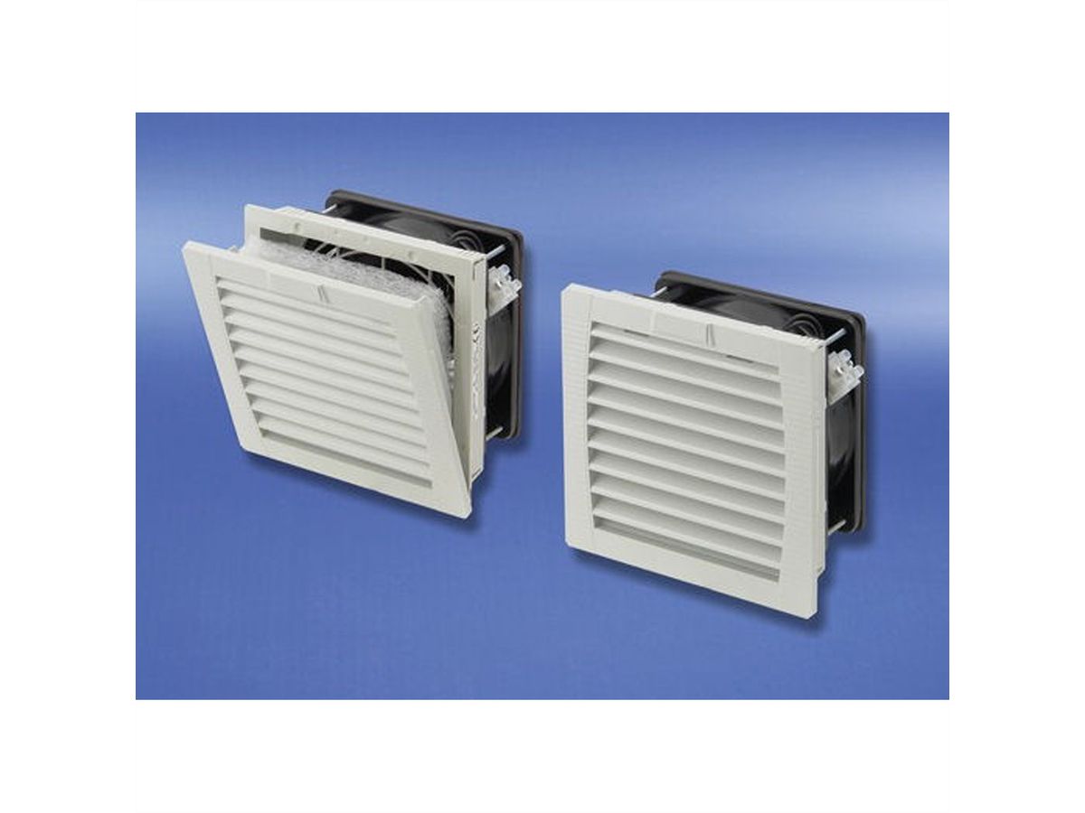 SCHROFF Filterlüfter FL 200, Luftstrom 61 m³/h, 24V Gleichstrom, 50/60HZ, IP54