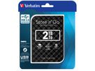 VERBATIM Festplatte 2TB USB3.0 schwarz
