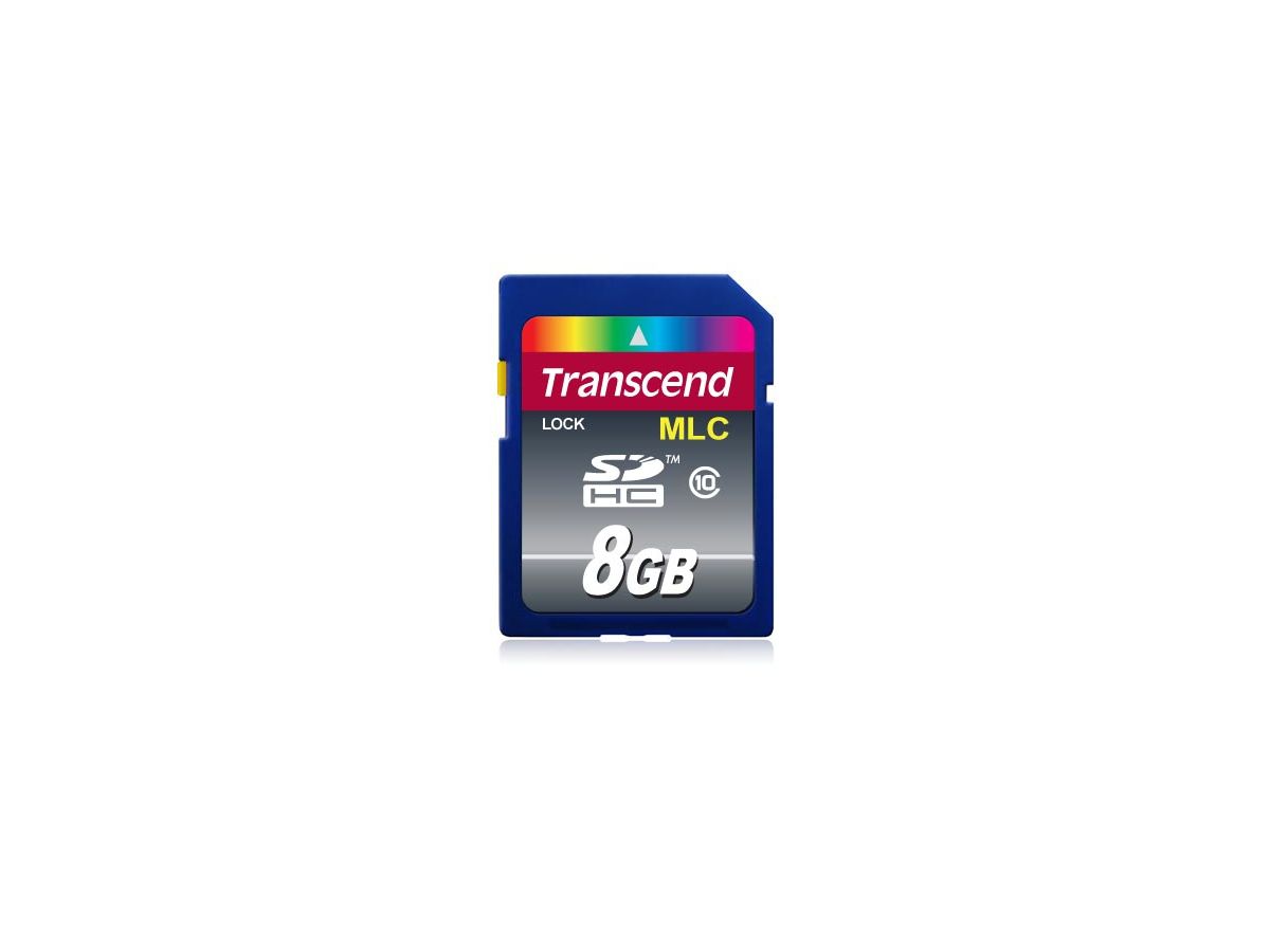 Transcend 8GB SDHC Class 10 8GB SDHC Class 10 memory card
