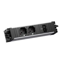 BACHMANN STEP ALU 2xP40, 1xUSB C/C 65W