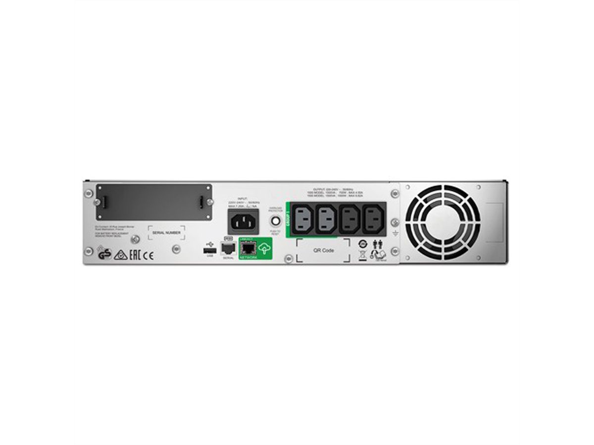 APC SMT1000RMi2UC met SmartConnect, Rackmount, 2HE