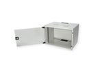 ROLINE 19-inch wandbehuizing Basic 7 U, 540x400 BxD Bouwpakket grijs