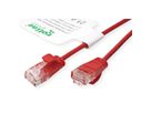 ROLINE GREEN UTP patchkabel Cat.6A (Class EA), LSOH, extra dun, rood, 5 m