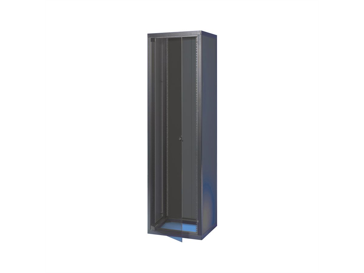 SCHROFF Eurorack Cabinet With Front and Rear Door, 38 U 1798H 600W 600D, RAL 7021
