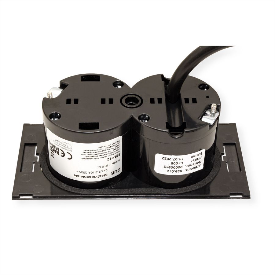 BACHMANN DUE 2xUTE 0.2m GST18, black, 0.2 m