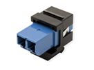 ROLINE Fiber Optic Keystone Jack, LC/LC Duplex, Singlemode, OS2
