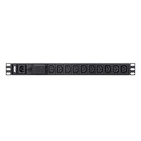 ATEN PE0118SG 1HE 10A 18-poorts basis PDU met overspanningsbeveiliging