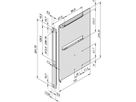 SCHROFF CPCI-module voor stationsunit Slim Line CD/DVD, HD 1x 2,5", 6 HE, met frontpaneel