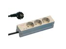 SCHROFF Socket Strip, SCHUKO, 3 Sockets