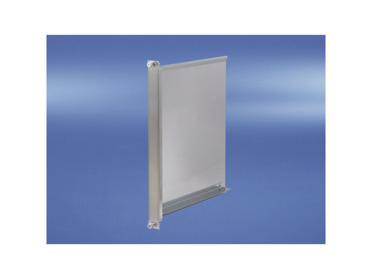 SCHROFF AdvancedTCA luchtdeflector 280 mm, met luchtrooster, roestvrij staal, 8 HE, 6 PK