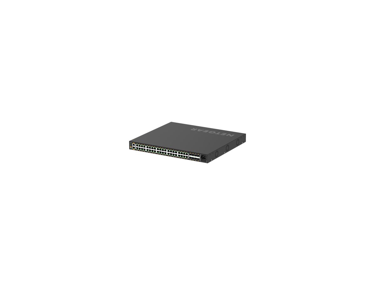 NETGEAR GSM4248P-100EUS netwerk-switch Managed L2/L3/L4 Gigabit Ethernet (10/100/1000) Power over Ethernet (PoE) Zwart