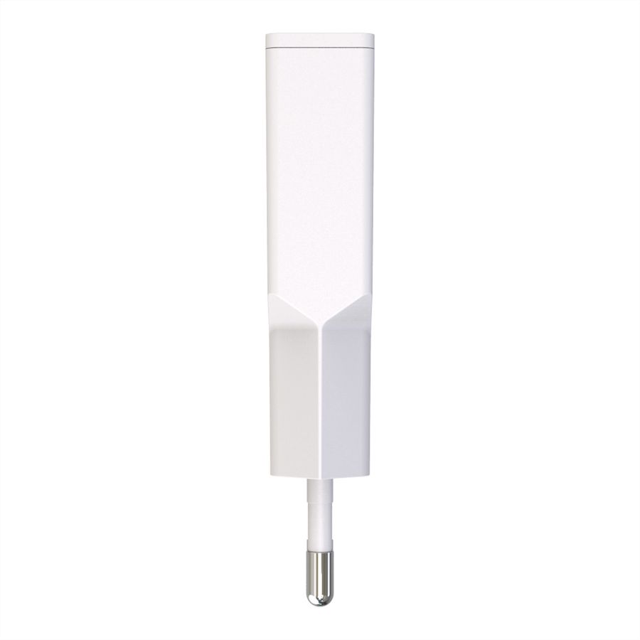 VALUE USB-oplader met Eurostekker, 2 poorten type A+C  , 20W