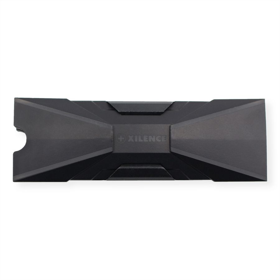 Xilence M2SSD.B.ARGB M.2 2280 SSD PCIe NVMe/SATA Cooler, 3PIN ARGB 5V, Passive