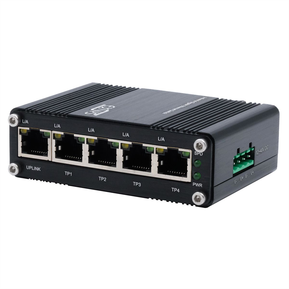 EXSYS EX-62020 5-poorts industriële Ethernet Switch