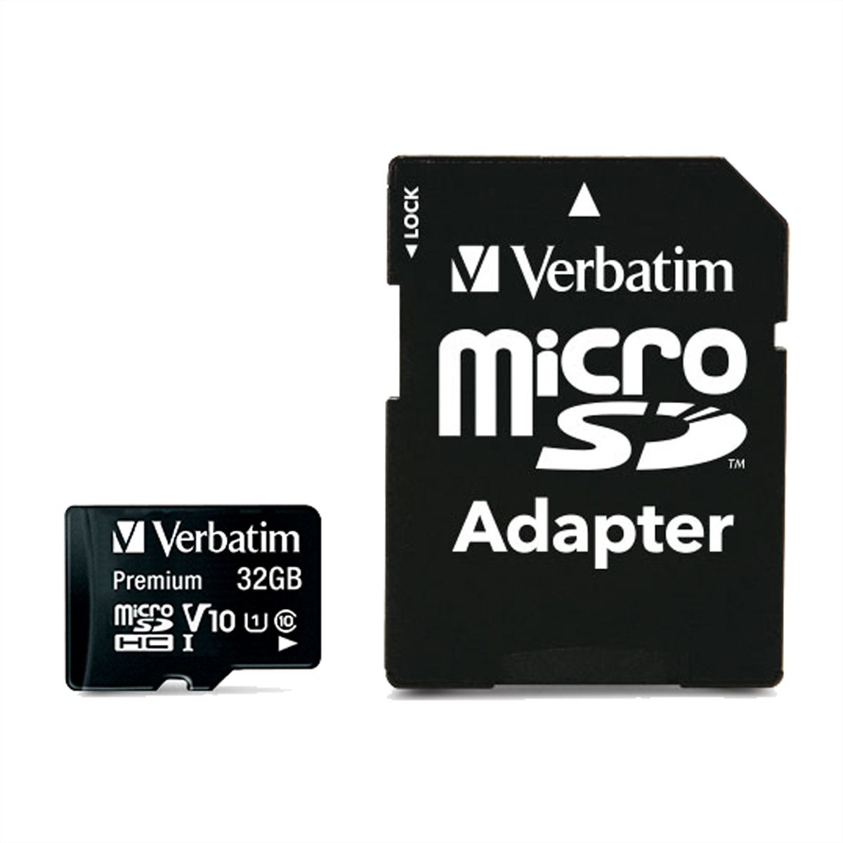 VERBATIM microSDHC Card 32GB Class 10 Retail