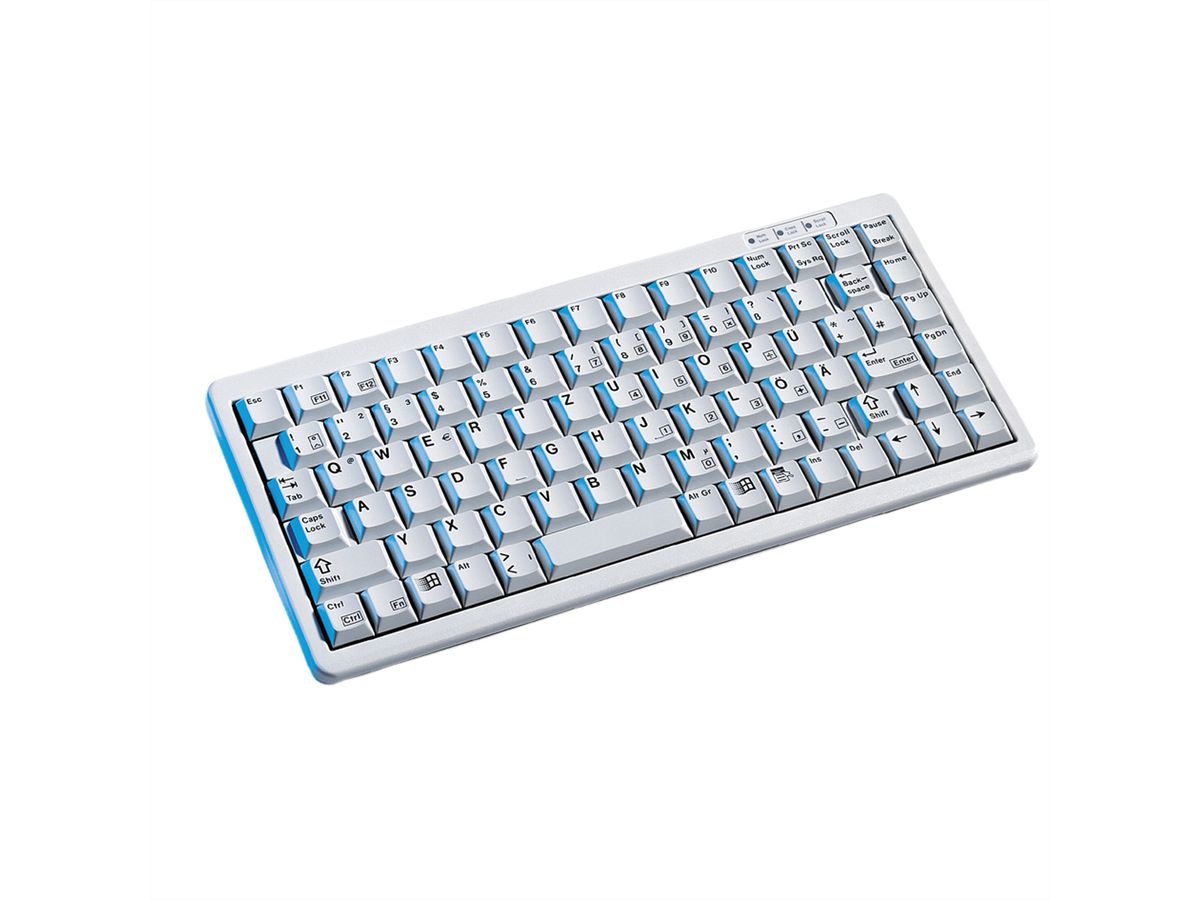 Cherry compact toetsenbord G84-4100 beige USB+PS/2 , G84-4100LCMDE-0