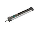 BACHMANN CONNECTUS 6xUTE 1xSPD 1xSchalter Strom 2,0m CEE7/7