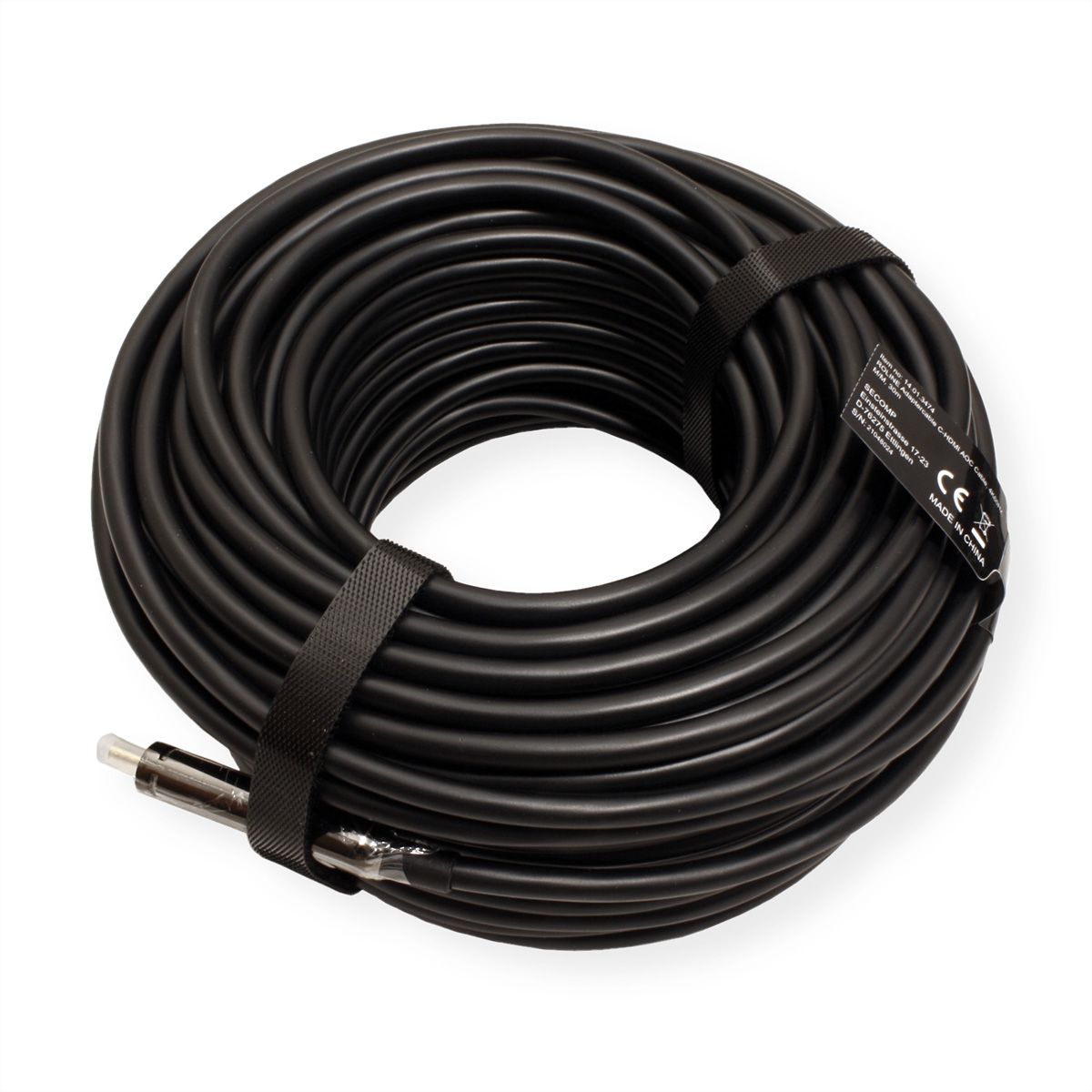 ROLINE Type C - HDMI (AOC) Cable, 4K60, M/M, 30 m