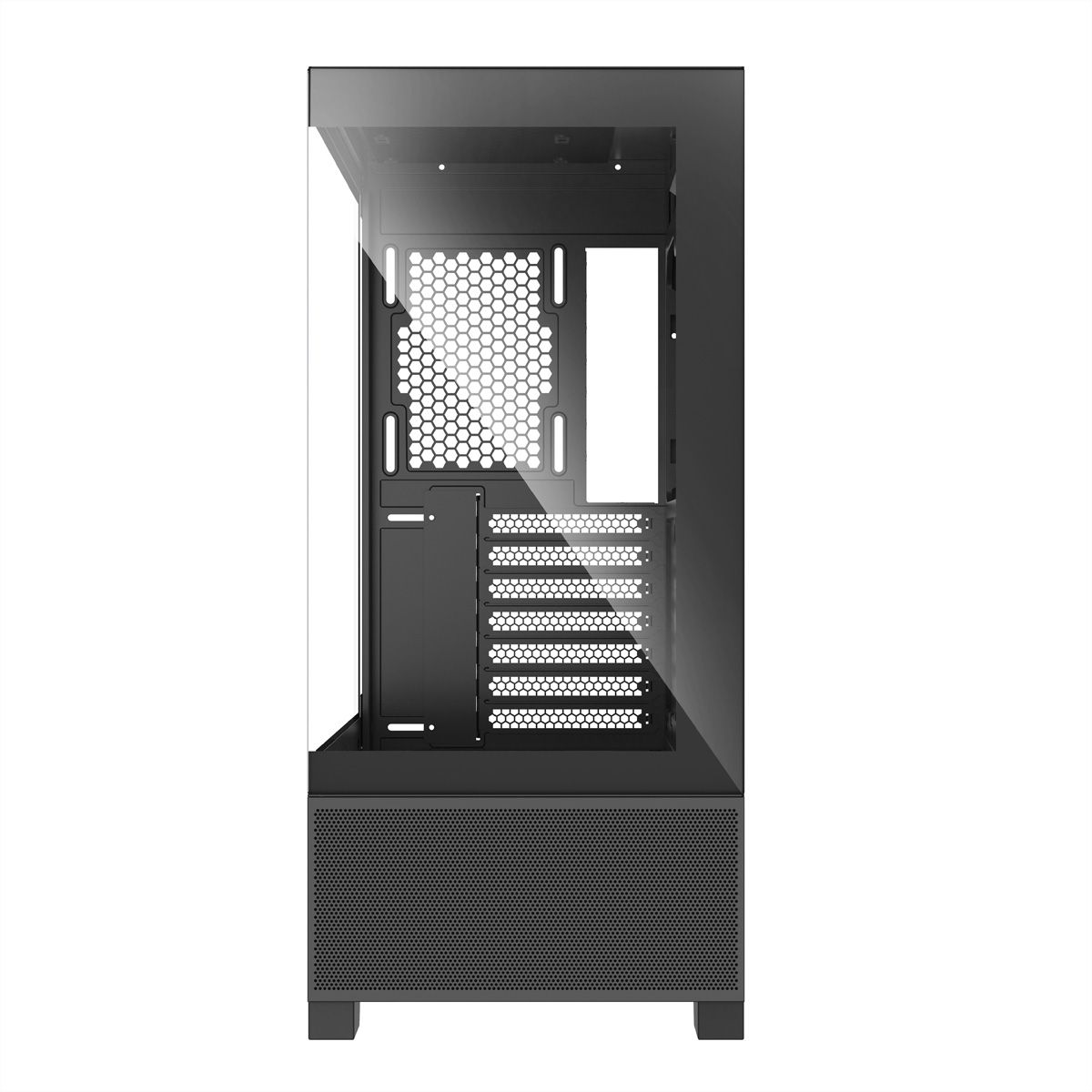 XILENCE Xilent Beam ATX pc-behuizing zwart , X218.ARGB Gaming ATX PC-behuizing zwart
