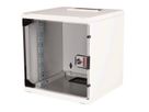ROLINE 10-inch wandbehuizing 6 U, 312x300 BxD grijs