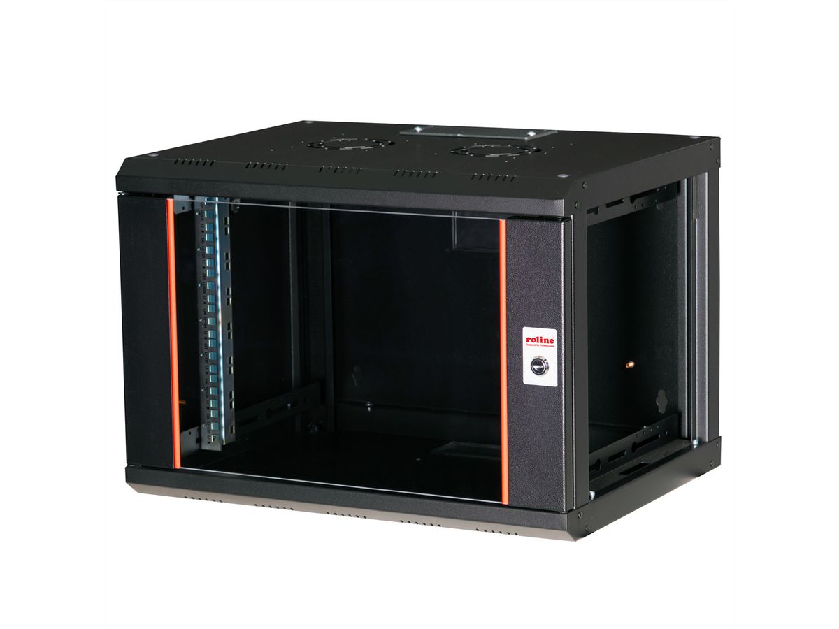 ROLINE 19-inch wandbehuizing Pro 7 U , 600x450 BxD zwart