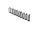 ROLINE Cable management bracket, 44x100mm black 10 pieces