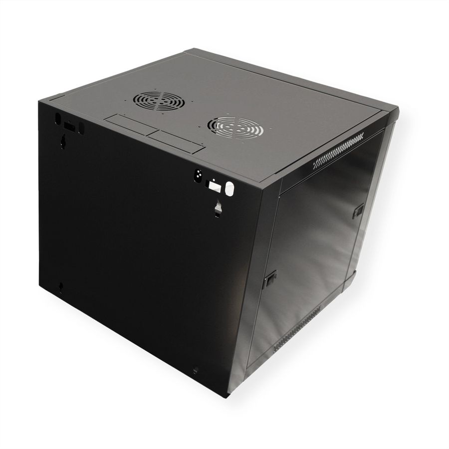VALUE 19" Wall Mount Rack 6U, 368 x 570 x 450 (HxWxD), black