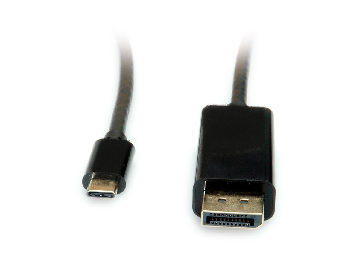 VALUE Type C - DisplayPort Cable, M/M, 2 m