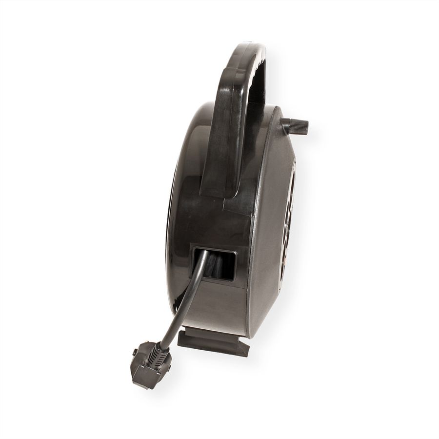 BACHMANN geaarde haspel 4-voudig AC230V kabel, 10m
