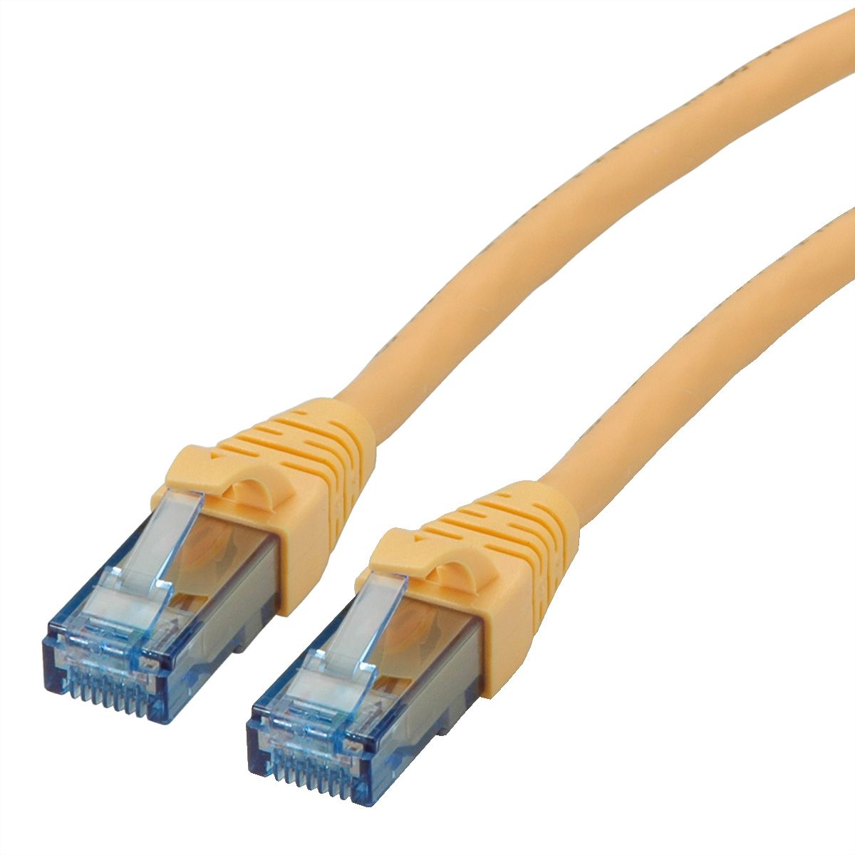 ROLINE Patchkabel Cat.6A UTP, Component Level, LSOH, geel, 0,5 m