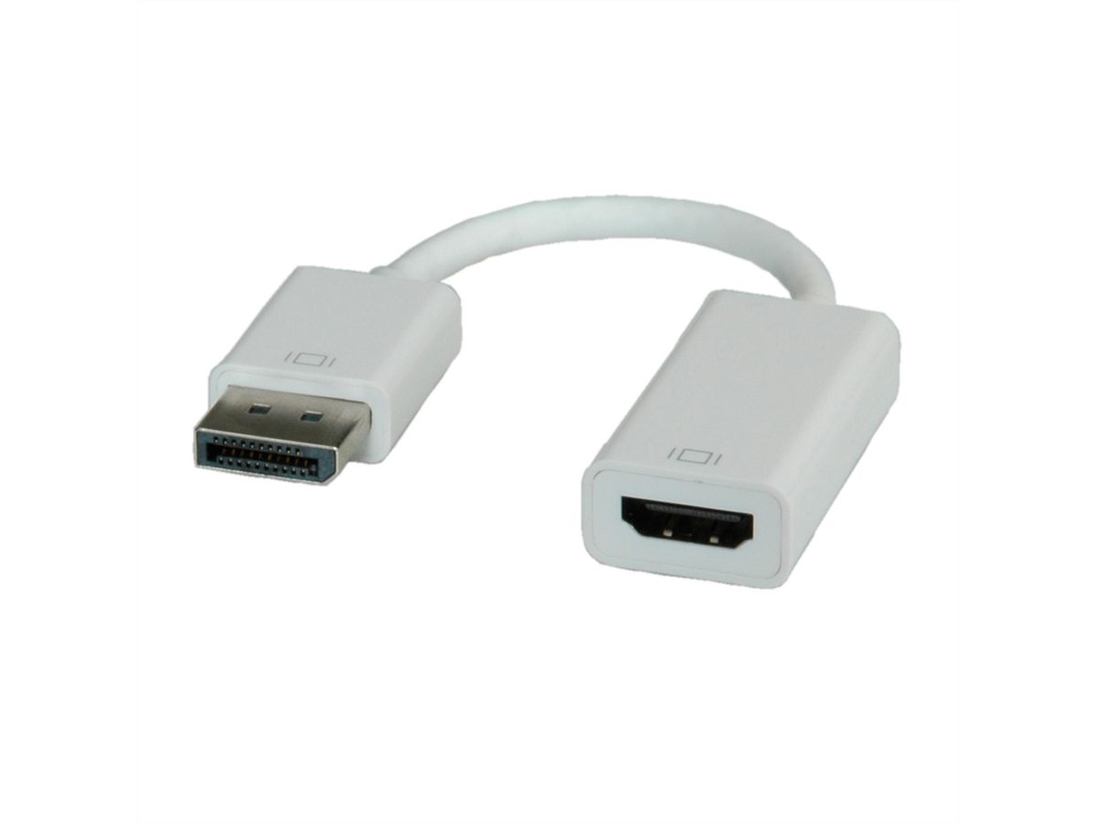 ROLINE DisplayPort/HDMI Adapter, DP Male-HDMI Female