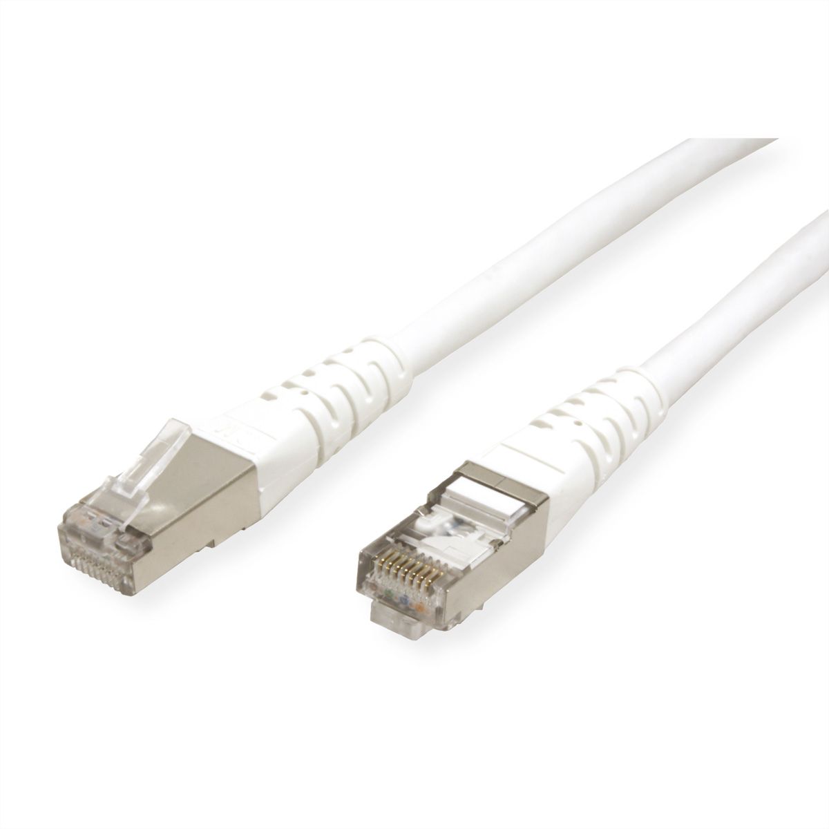 ROLINE patchkabel Cat.6 (Klasse E) S/FTP (PiMF), wit, 20 m
