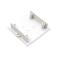 BACHMANN frame blind with screw-on dome white