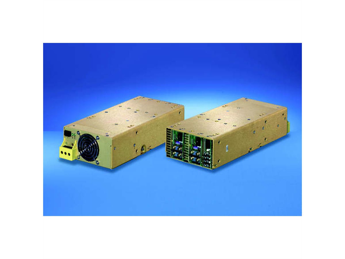 SCHROFF AC/DC, Open Frame, 600 W, quad - NETZGERAET MP6 2D-2E-4LL-00