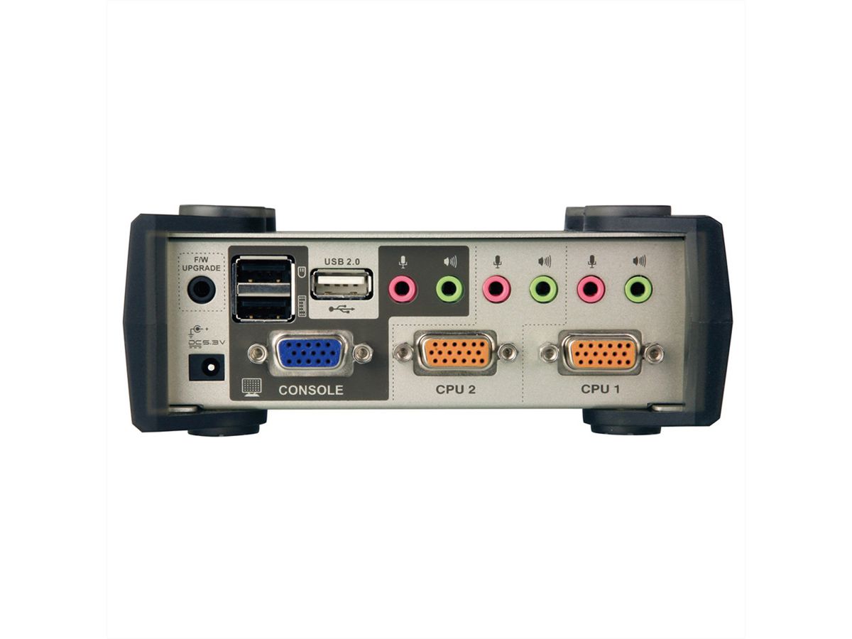 ATEN CS1732B KVM Switch VGA, PS/2-USB, Audio, USB-Hub, 2 Poorts