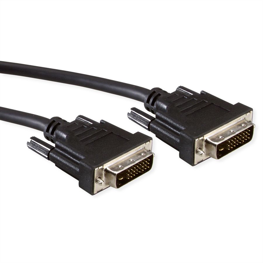 STANDARD Monitor DVI Cable, DVI M - DVI M, (24+1) dual link, 5 m