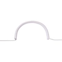 BACHMANN Wendelleitung 0,4m-1,6m ws 0,2m gerade, H05VV-F 3G1,5mm², teilw.abgemantelt AEH