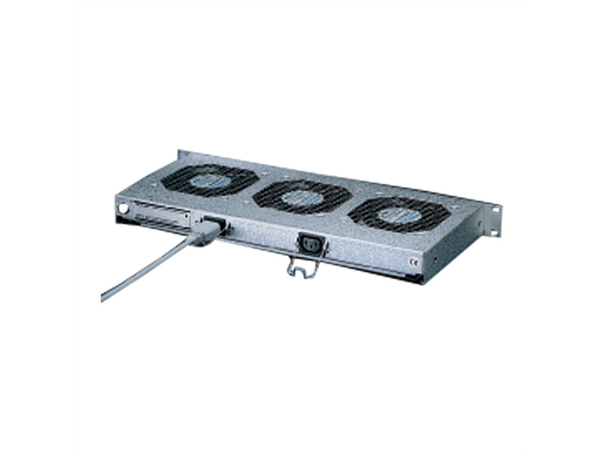 SCHROFF 19" ventilatoreenheid, 1 HE, met frontswitch, 6 ventilatoren, 115 VAC