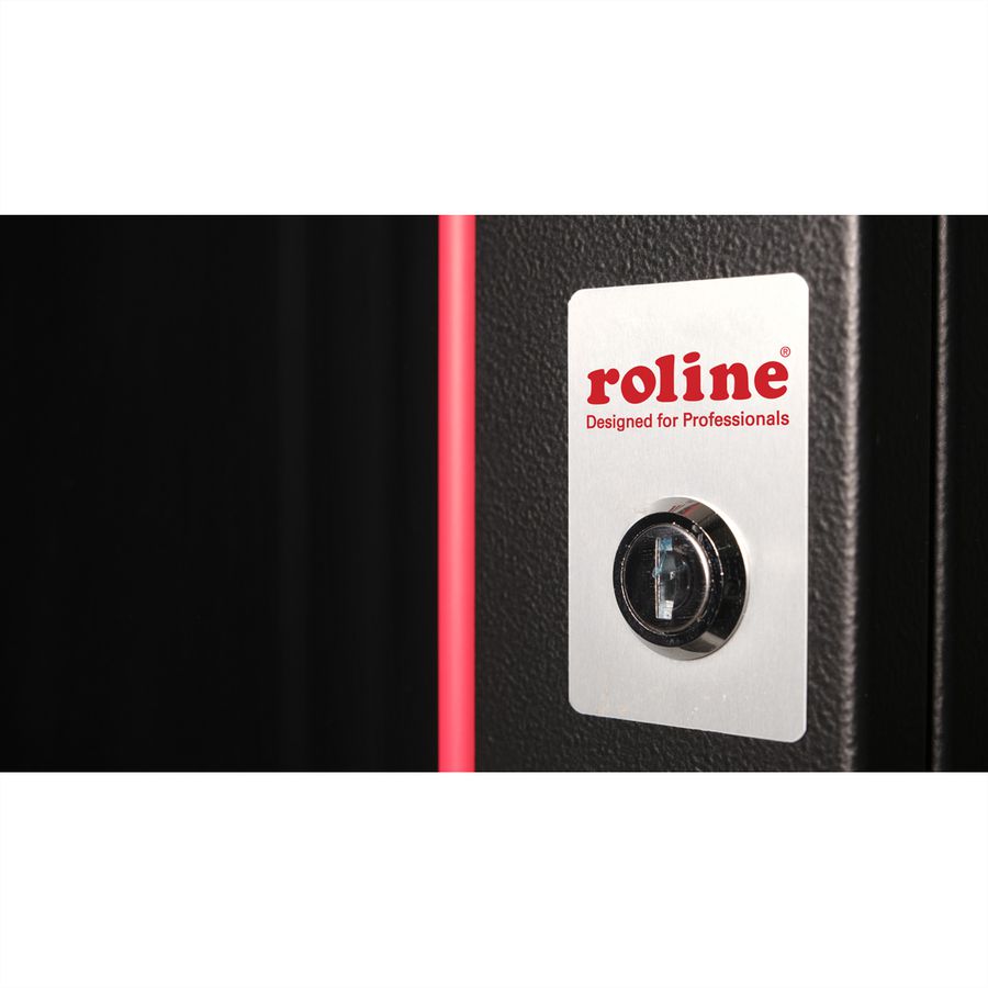 ROLINE 19-inch wall-mounted housing Pro 9 U, 600x450 WxD black