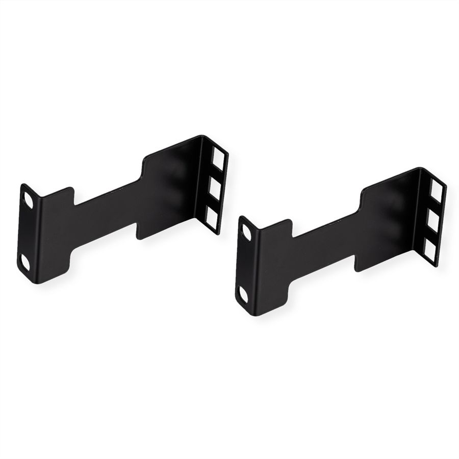 VALUE 19" Rack Depth Extender, 2 pcs, 1U, metal, 101.5mm