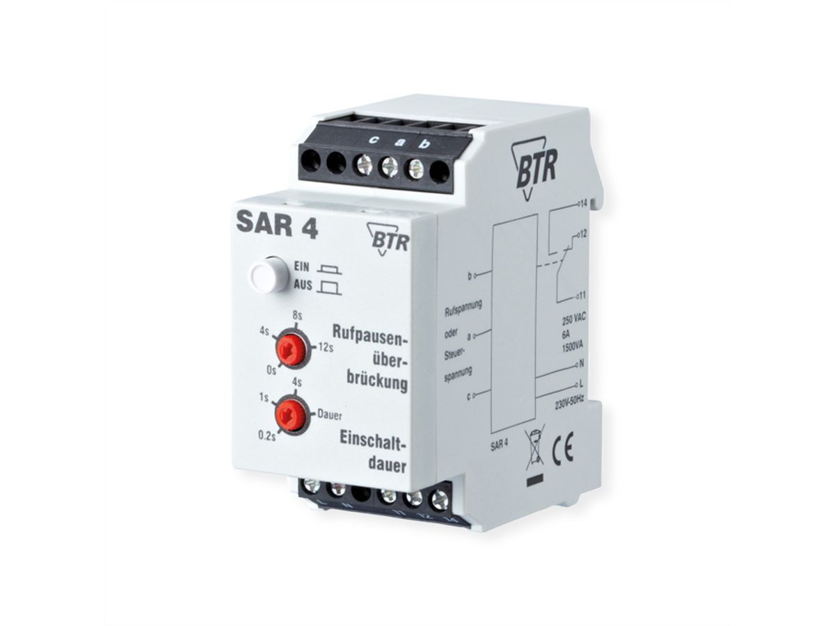 METZ CONNECT SAR 4 krachtstroom-aansluitrelais