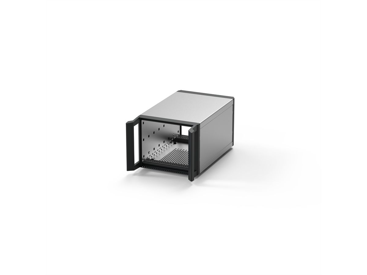 SCHROFF RatiopacPRO 19" Case, Retrofittable Shielding With Handles, 3 U, 28 HP, 255 mm