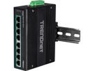 TRENDnet TI-PG80B 8-poorts Industriële Gigabit DIN-Rail (24-56V) PoE+ Switch