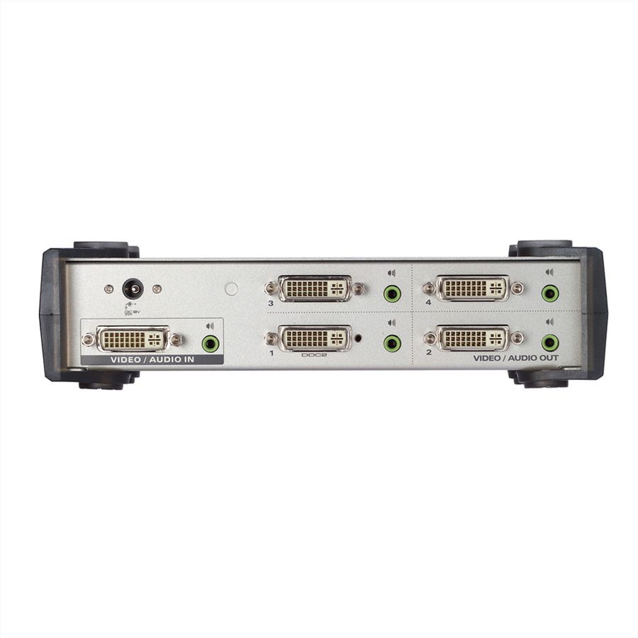 ATEN VS164 DVI Video-/Audiosplitter, 4-voudig