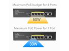 CUDY FS1006P 6-Port 10/100M PoE+ Switch 60W