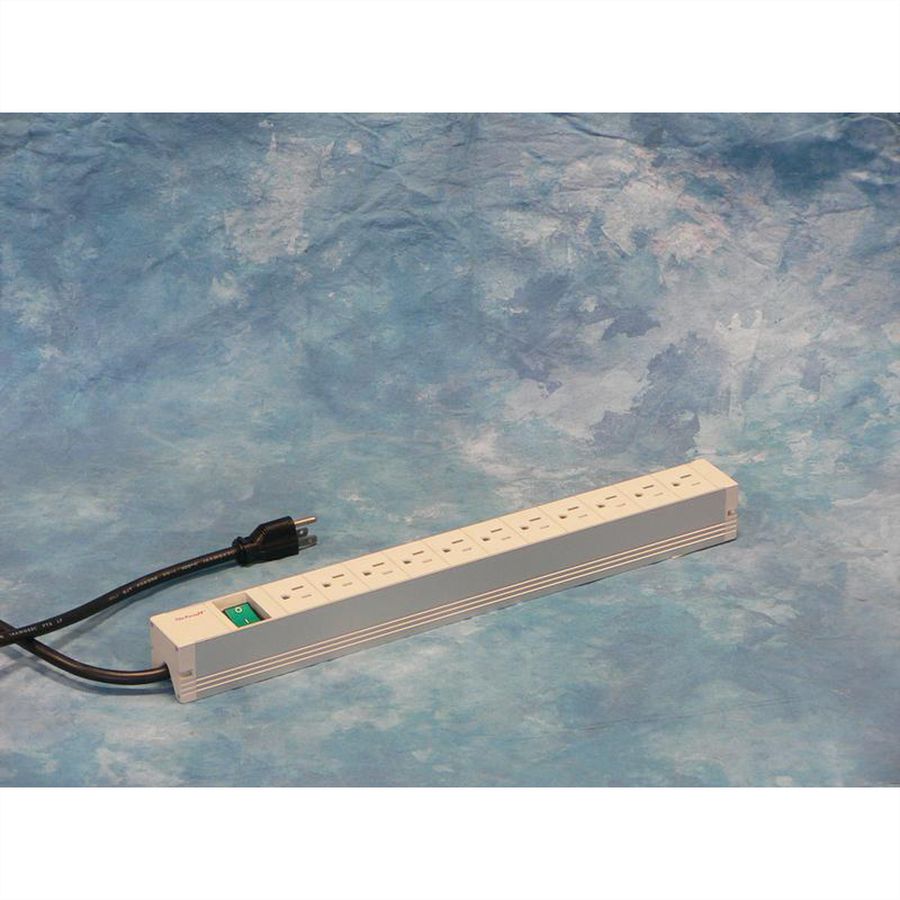 SCHROFF contactdoosstrip USA, 11 contactdozen, 19", met schakelaar