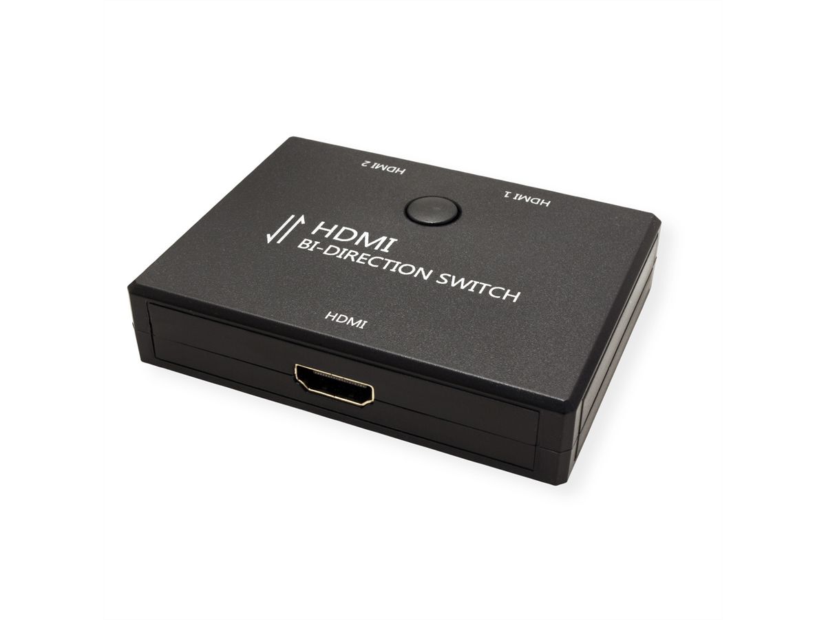 VALUE 4K HDMI switch, 2-voudig, bidirectioneel